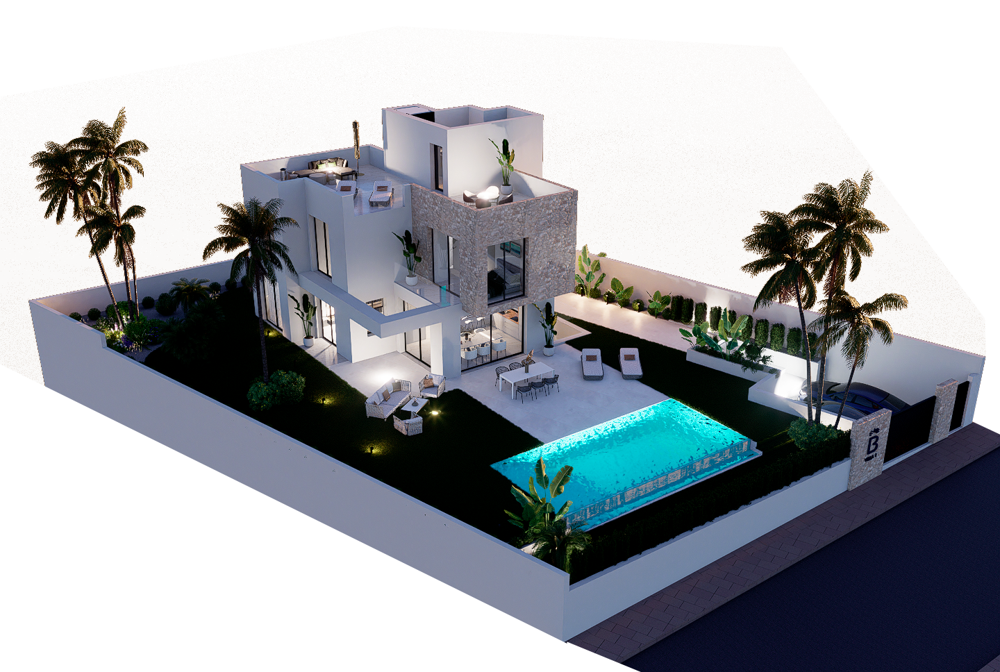 Las Bellas luxury villas in Finestrat, Benidorm (17)