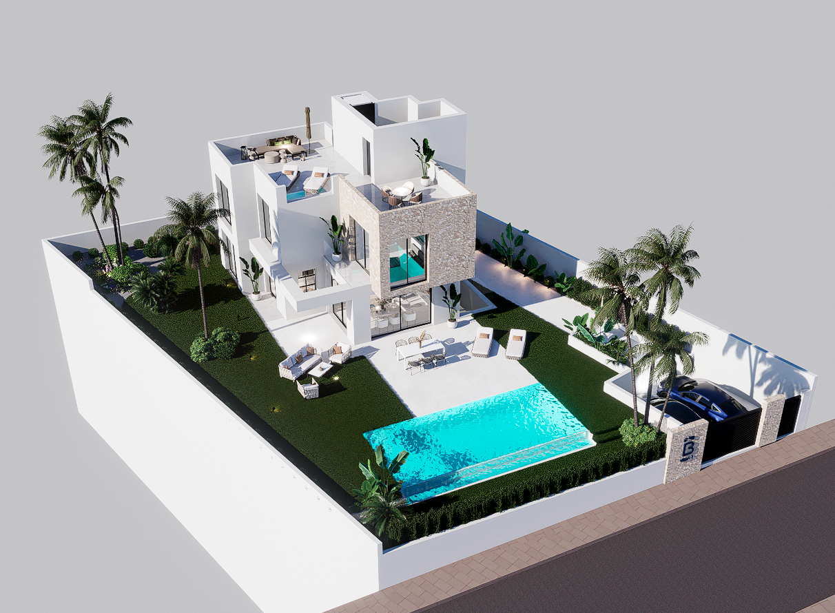 Las Bellas luxury villas in Finestrat, Benidorm (18)
