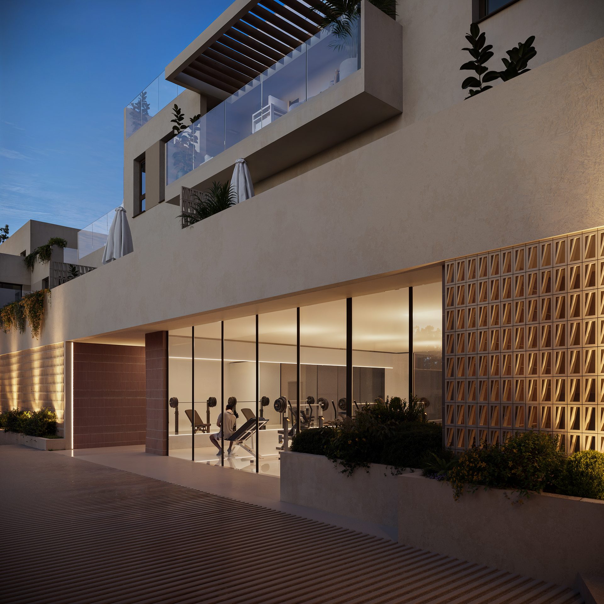 Viviendas exclusivas con piscina, wellness y vistas al mar