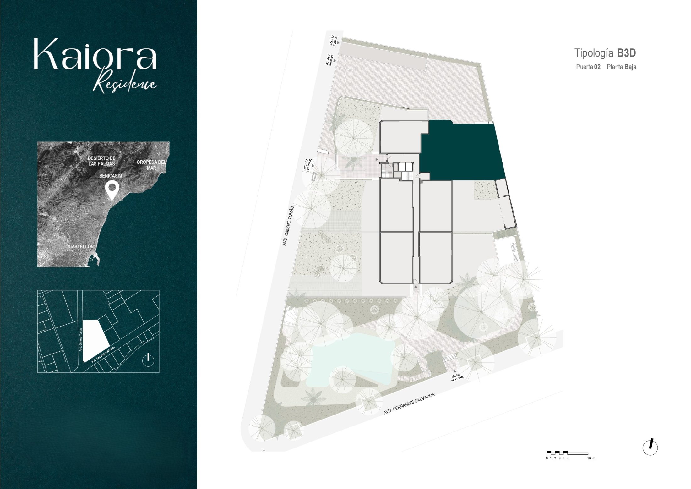Viviendas de lujo con piscina, zona wellness y vistas al Mediterráneo