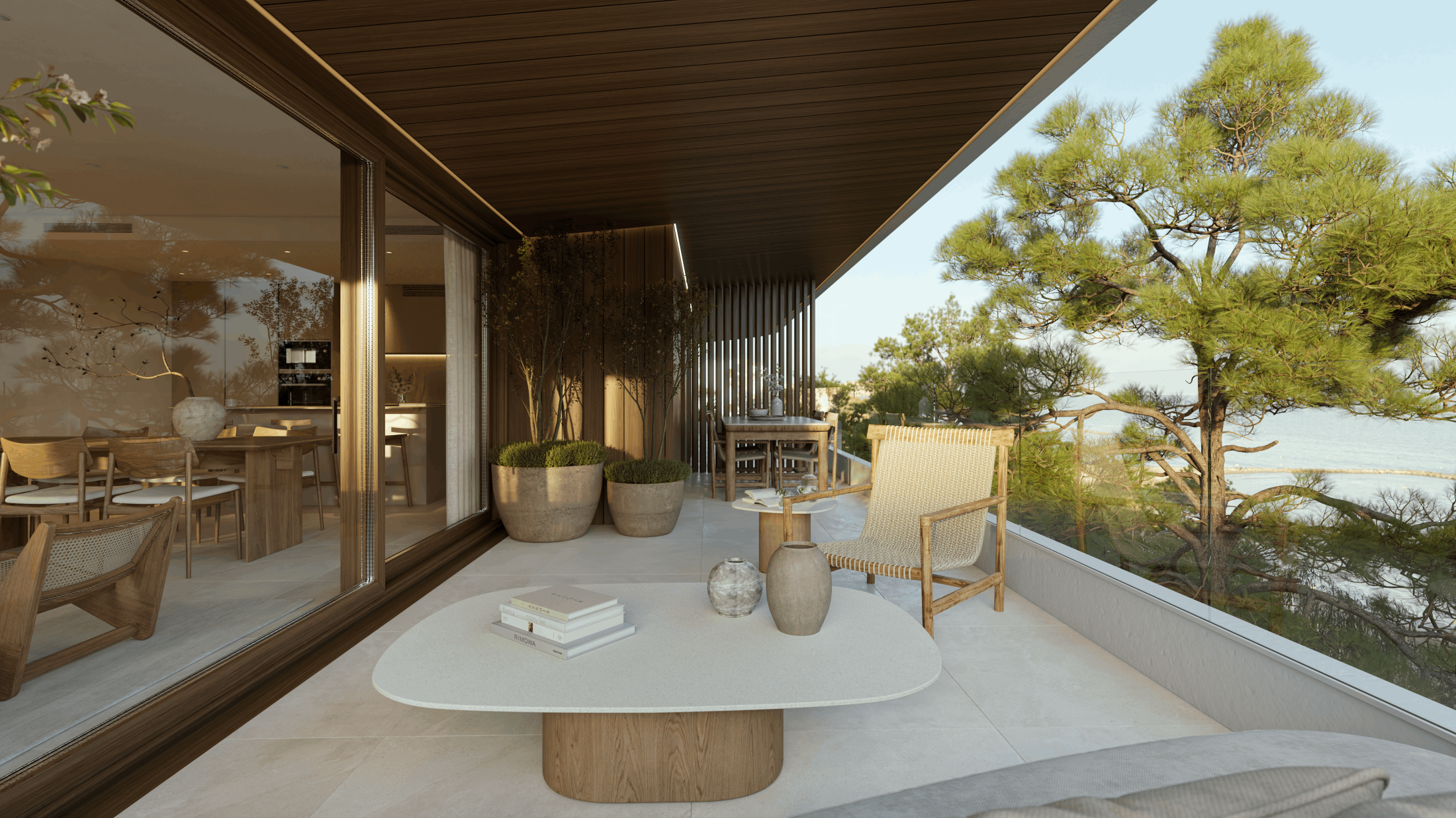 Viviendas de lujo con piscina, zona wellness y vistas al Mediterráneo