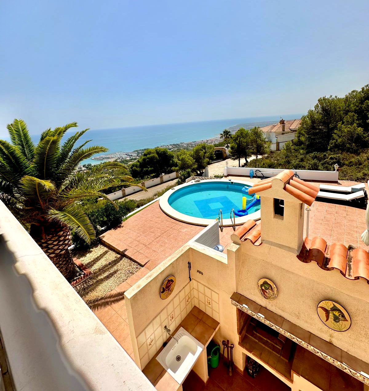 Villa en el Pinar en venta con vistas al mar, Alcossebre