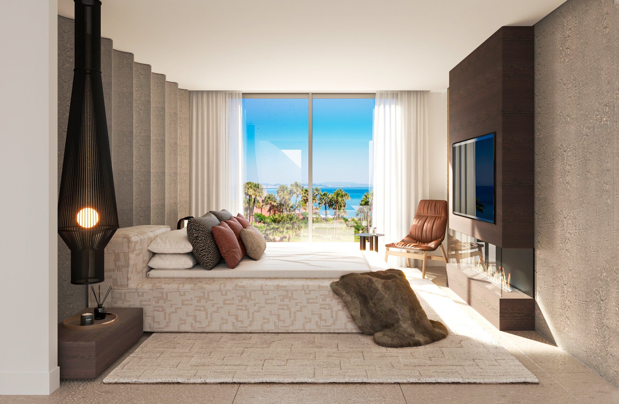 Beachfront duplex penthouse Torre Bermeja, Estepona