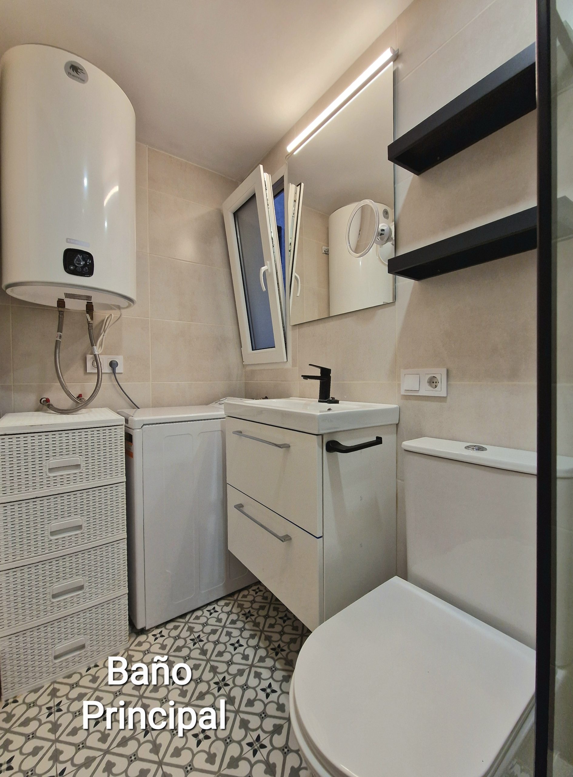 Baño Ppal lavadora
